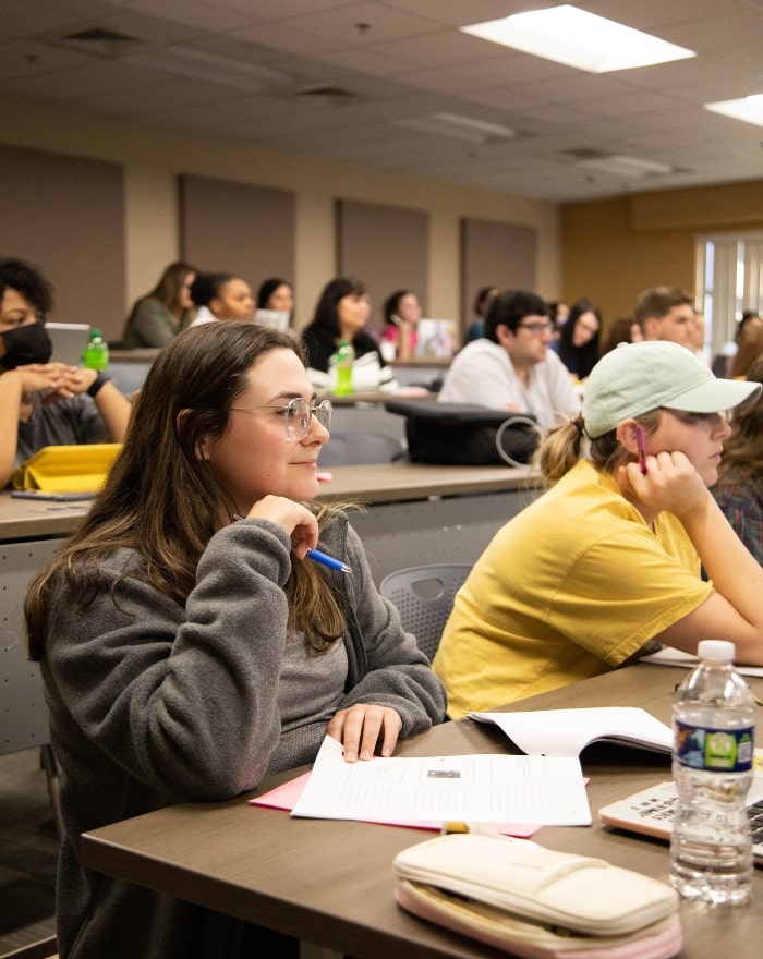 Classroom of nursing students at the MGA Warner Robins campus